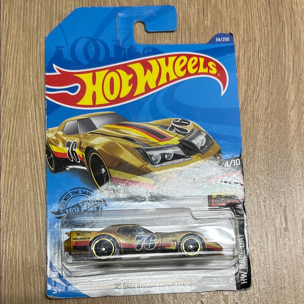 Hot Wheels Gold and Black Die-Cast Car